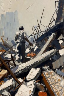 My Daughter Is Under the Rubble